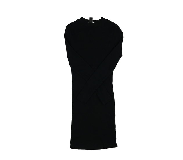 Černé dlouhé pouzdrové šaty New Look 