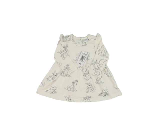 Nové světlé šaty Disney s volánky 