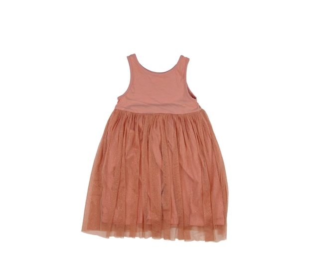 Růžové šaty s bohatou sukní Next