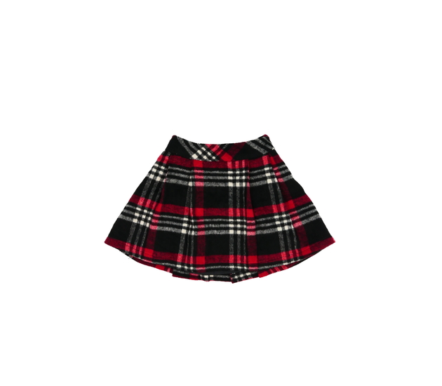 Červená teplá sukně F&F