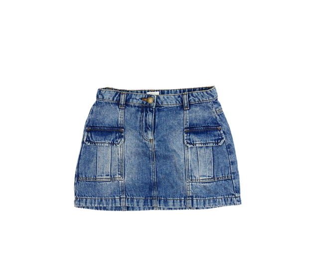 Modrá riflová sukně Next