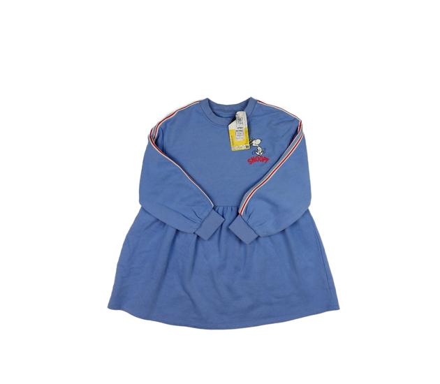 Nové modré mikinové šaty Peanuts M&S