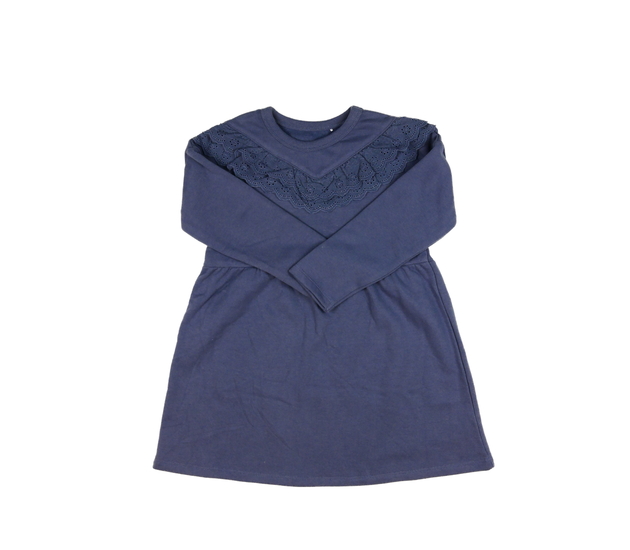 Modré mikinové šaty s volánky George