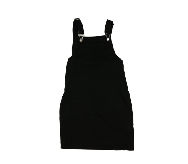 Černé žebrované šaty