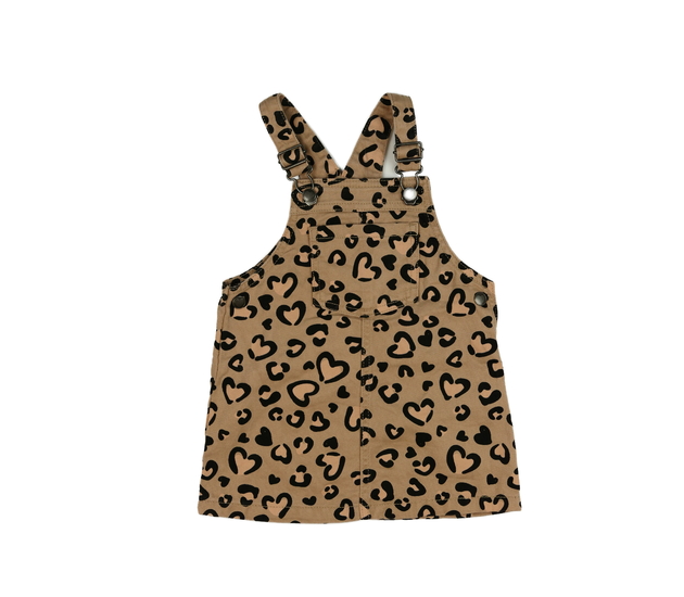 Starorůžové vzorované riflové šaty F&F