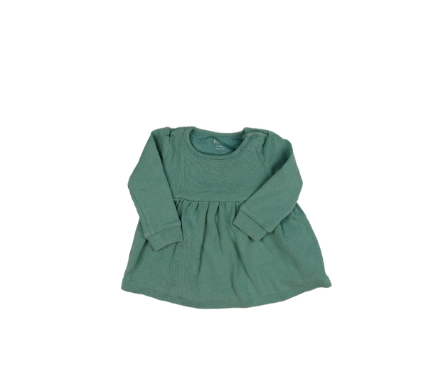 Modré žebrované šaty M&S