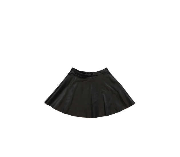 Černá koženková sukně H&M