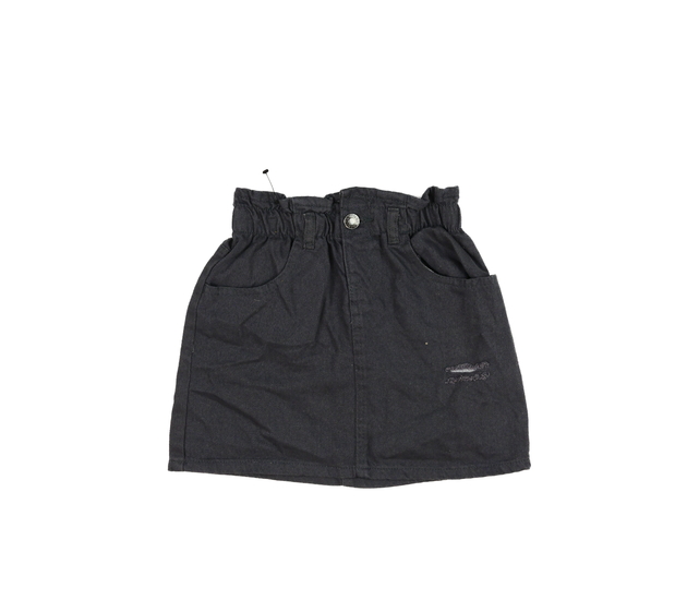 Šedá riflová sukně