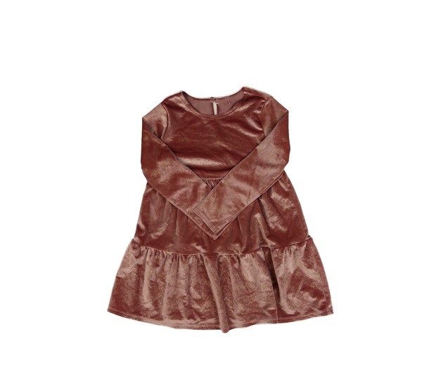 Růžové semišové šaty George