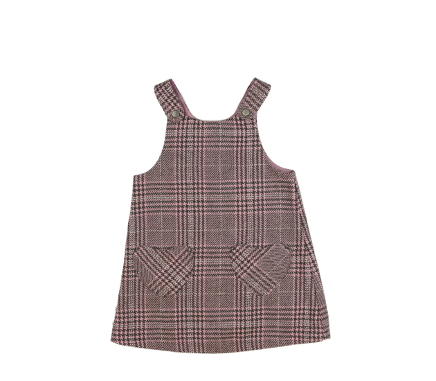 Šedo-růžové šaty 