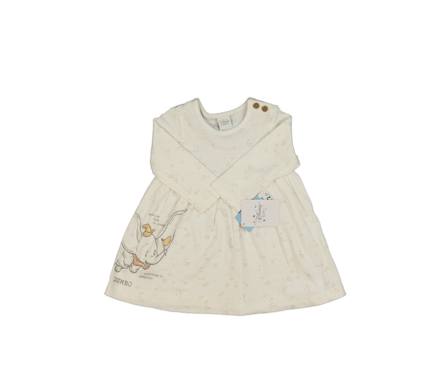 Nové smetanové šaty Dumbo Disney 