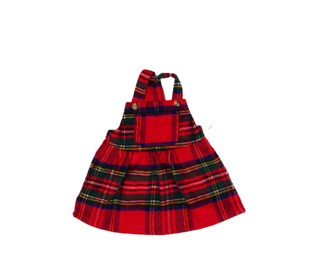 Nové červené kostkované teplejší šaty Next