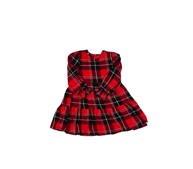 Červené kostkované šaty F&F