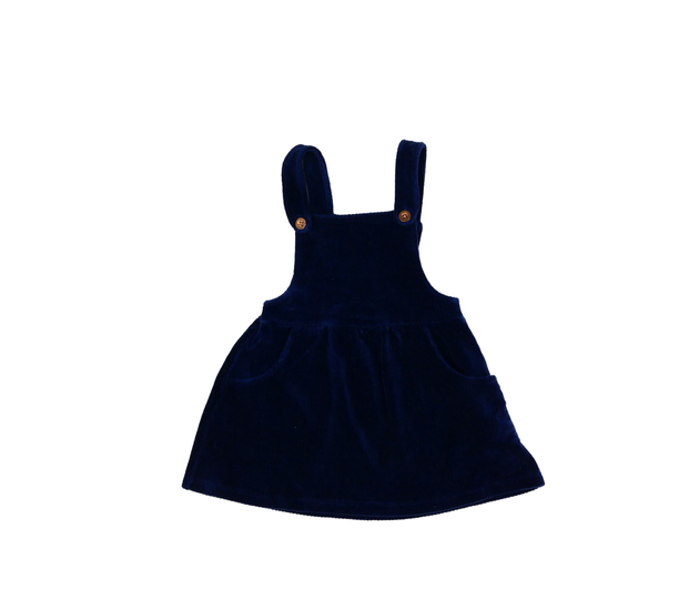 Tmavě modré teplejší šaty Nutmeg