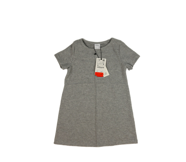 Nové šedé teplé šaty Zara