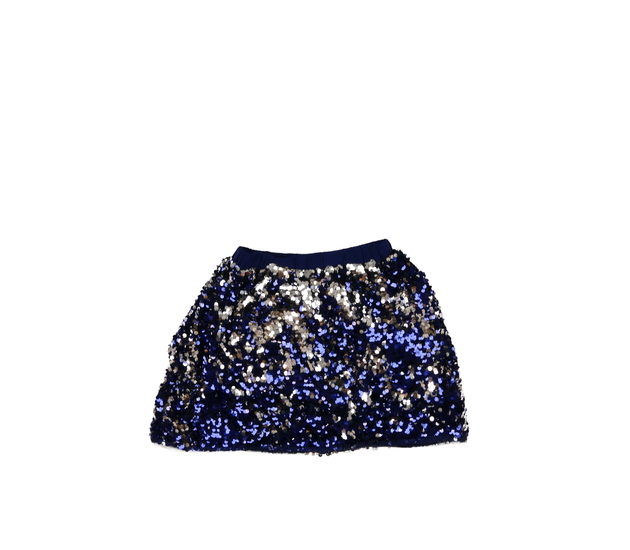 Modrá flitrovaná sukně 