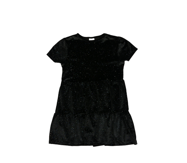 Černé lesklé šaty F&F