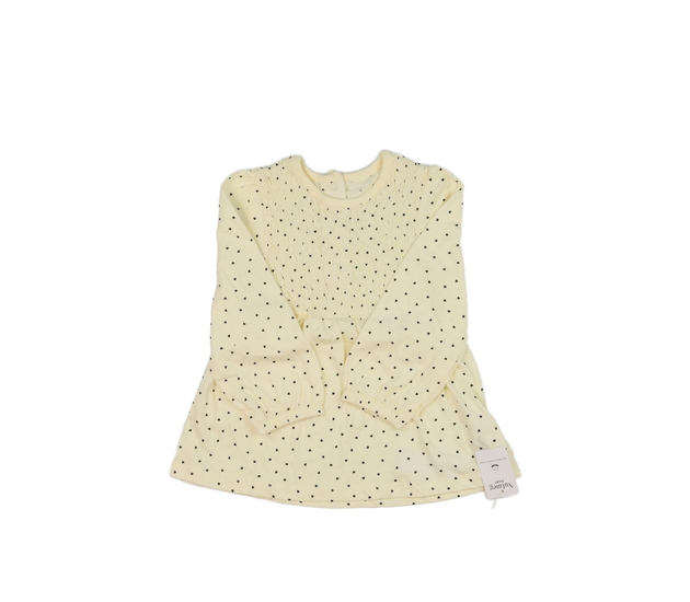 Nové krémové šaty s prošívaným živůtkem Nutmeg