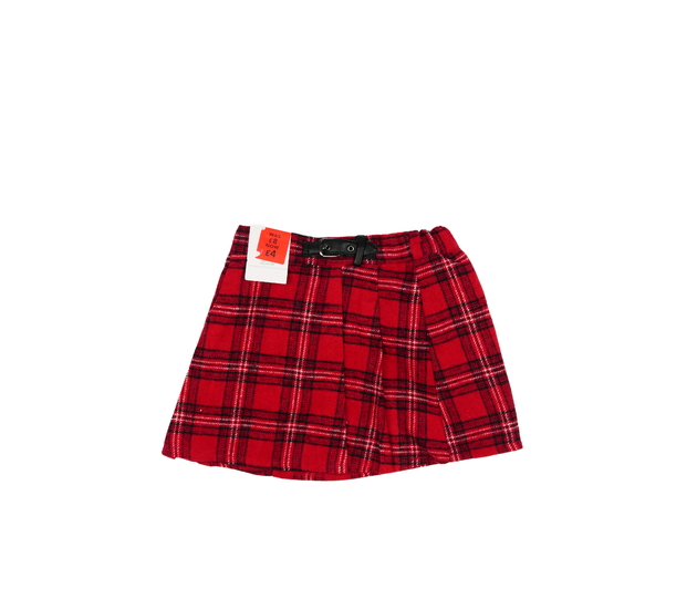 Nová červená vzorovaná sukně George