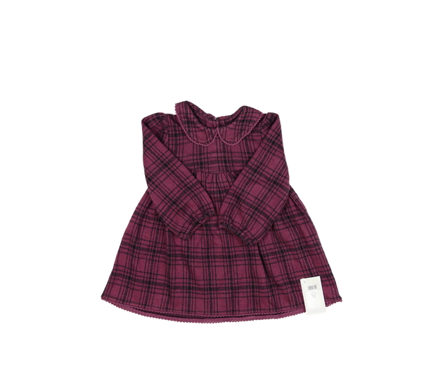 Nové fialové teplejší šaty s límečkem George