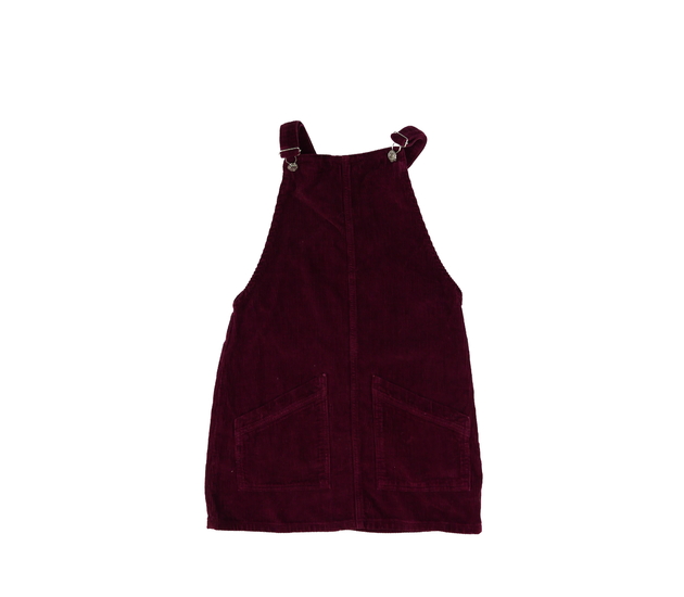 Bordo manšestrové šaty EUR 34