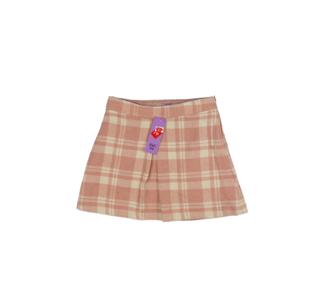 Nová růžová teplejší sukně F&F