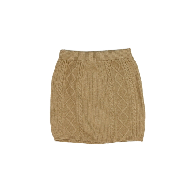 Hnědá teplá sukně Primark 