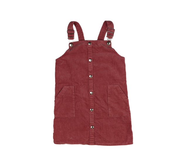 Růžové manšestrové šaty Primark 