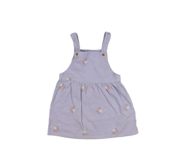 Fialové květinové šaty M&S