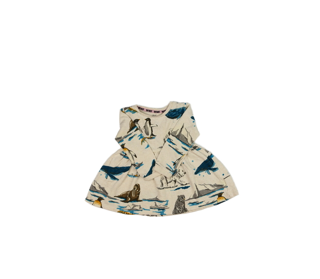 Hnědé šaty se zvířátky F&F