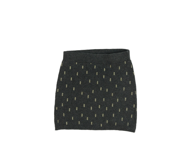 Šedá pletená sukně H&M