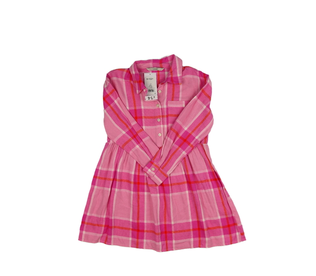 Nové růžové košilové šaty George