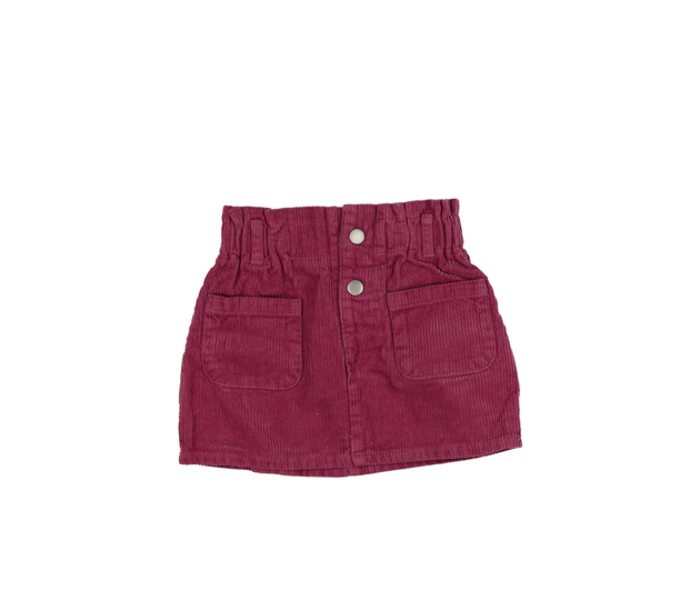 Růžová manšestrová sukně Primark