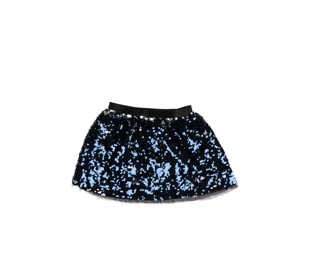 Tmavě modrá flitrovaná sukně Primark 