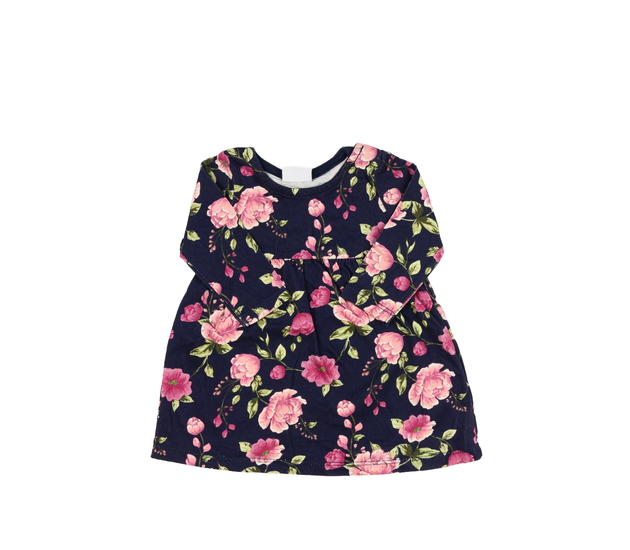 Modré květinové šaty F&F