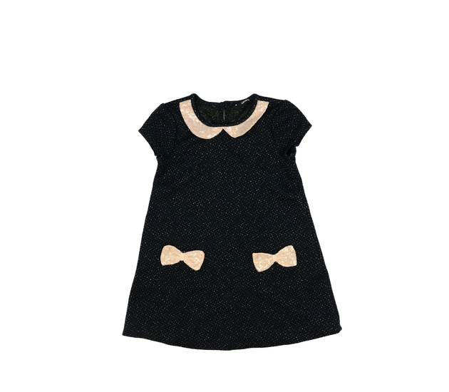 Tmavé lesklé společenské šaty George