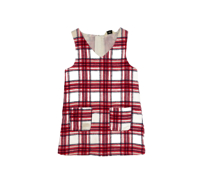 Krémovo-červené šaty F&F