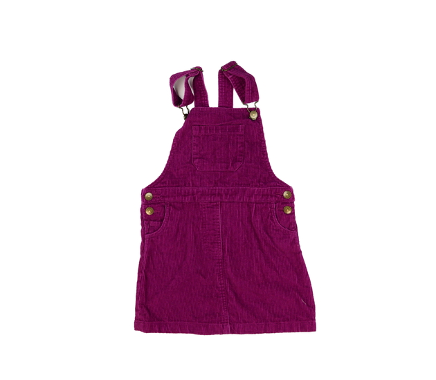 Fialové manšestrové šaty John Lewis 