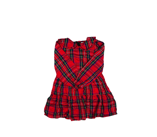 Červené společenské šaty s límečkem F&F