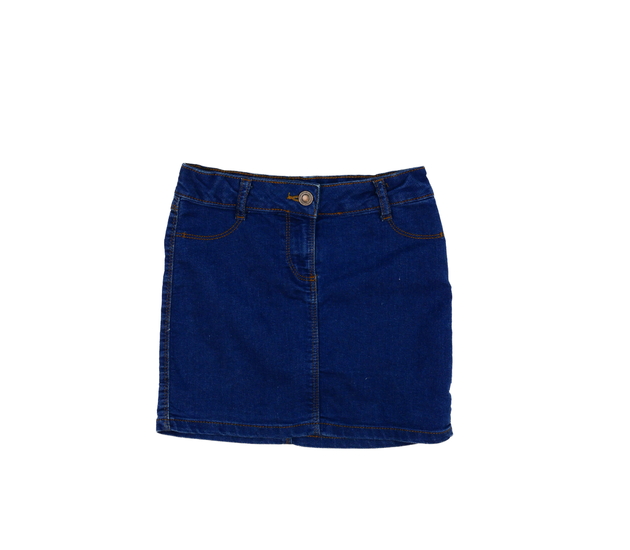 Modrá riflová sukně 