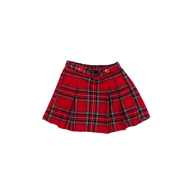 Červená kostkovaná sukně Primark 
