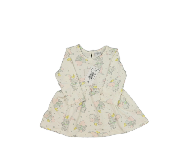 Nové bílé šaty Dumbo Disney 