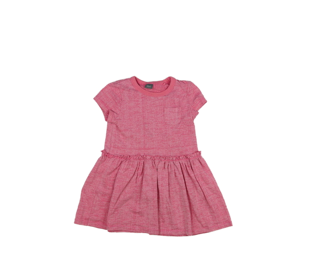 Růžové melírované šaty s kapsou Next