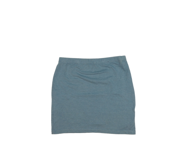 Modrá pouzdrová sukně 