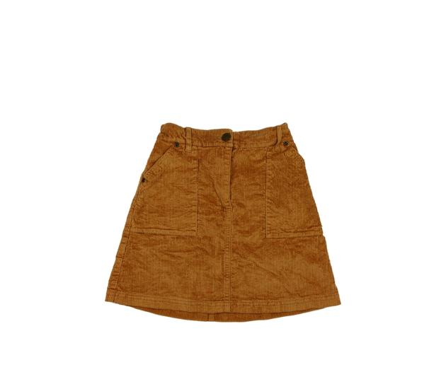 Hnědá manšestrová sukně Tu 