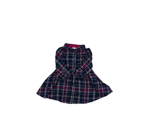 Modré košilové šaty H&M