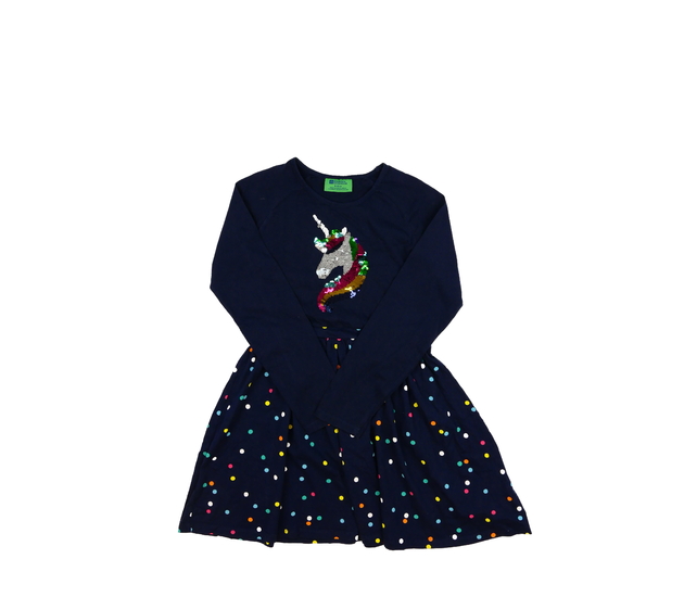 Tmavě modré šaty s jednorožcem Mountain Warehouse 