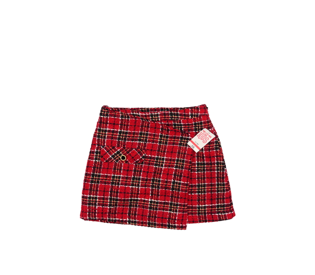 Nová červená teplejší sukně 