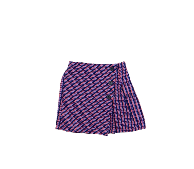 Fialová teplejší sukně Tu