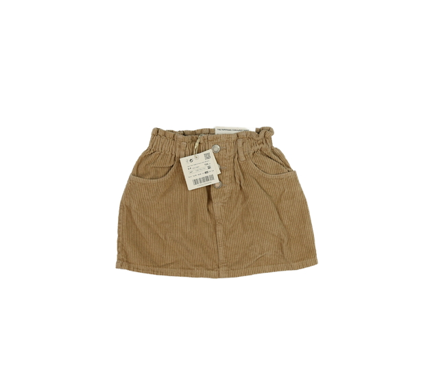 Nová hnědá manšestrová sukně Zara